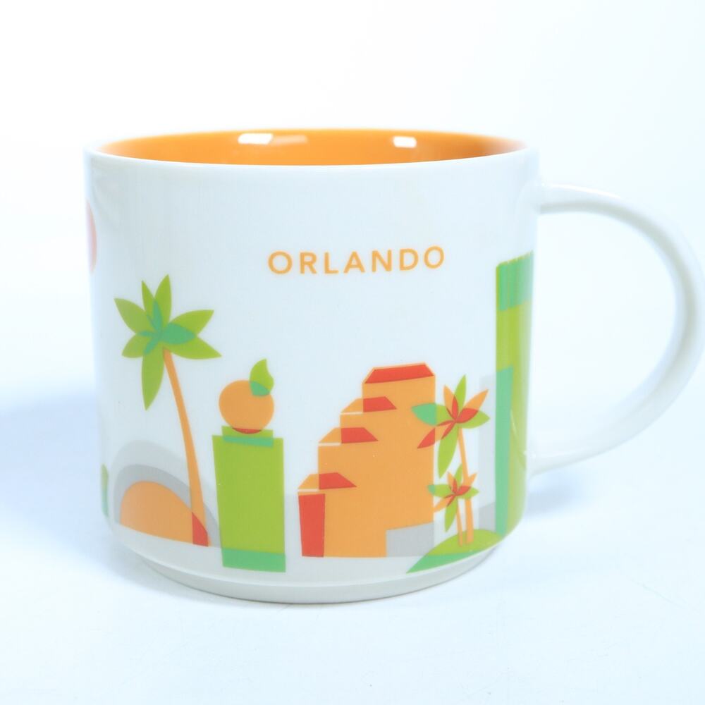Starbucks Orlando You Are Here Ornament Mug. 14 Oz